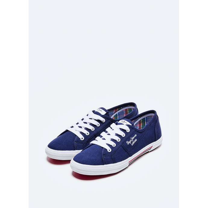 Pepe jeans basket pls31193 bleu