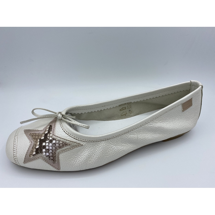 Reqins ballerine hestelle ecru