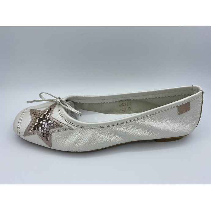 Reqins ballerine hestelle ecru9144001_2