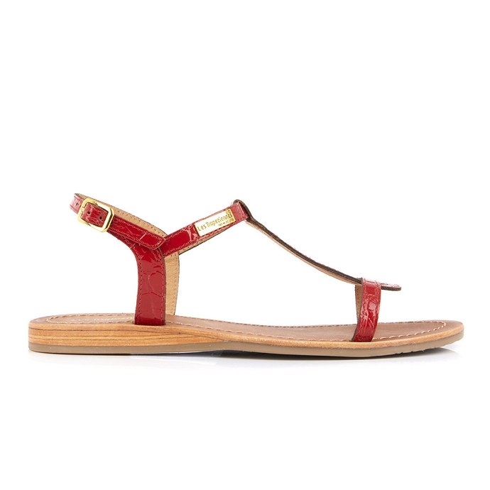 Les tropeziennes sandale hacroc rouge9150401_2