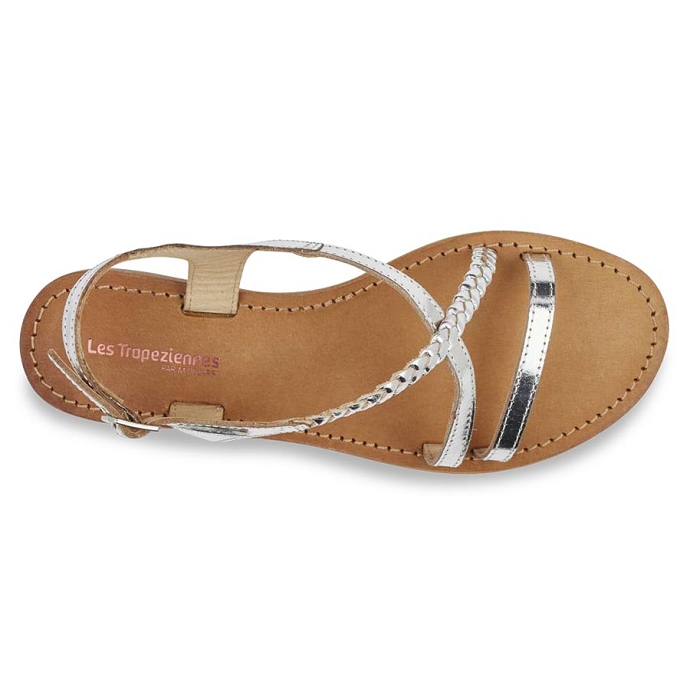 Les tropeziennes sandale hanano argent9151201_2