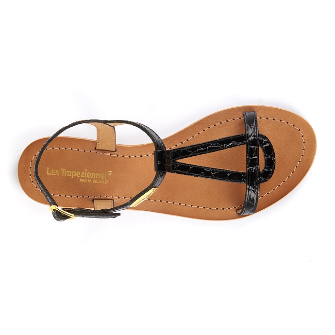 Les tropeziennes sandale hacroc noir9151601_3