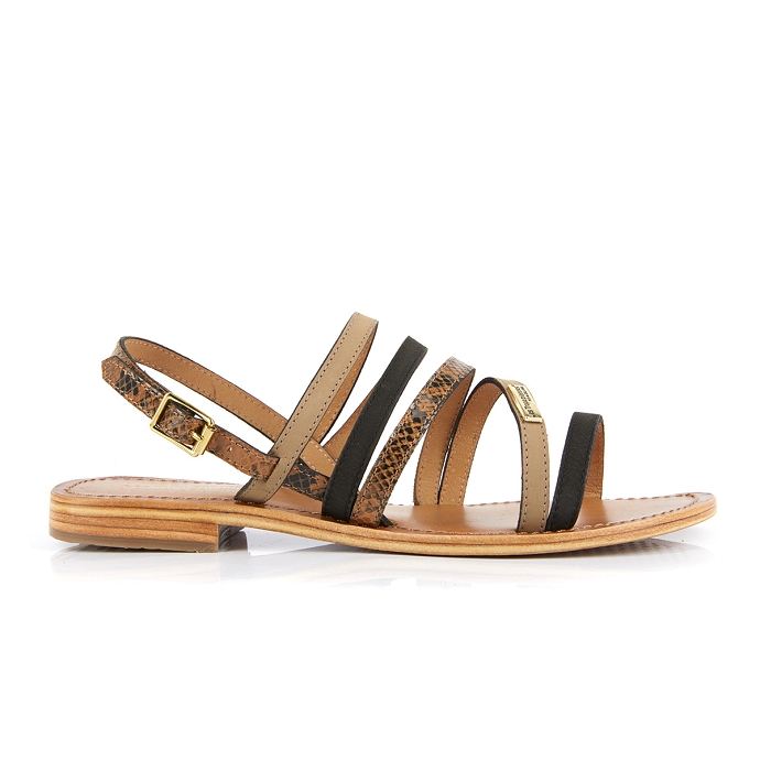 Les tropeziennes sandale hansel noir multi9151801_2