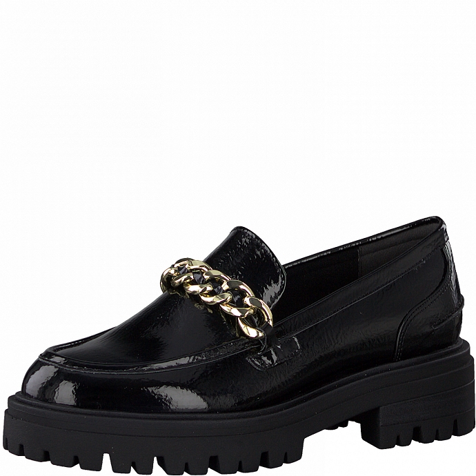 Tamaris mocassin 1.1.24701.018 noir vernis