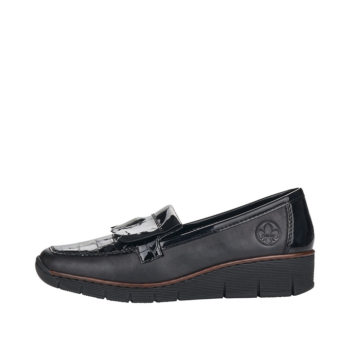 Rieker mocassin 53764.00 noir9182001_2