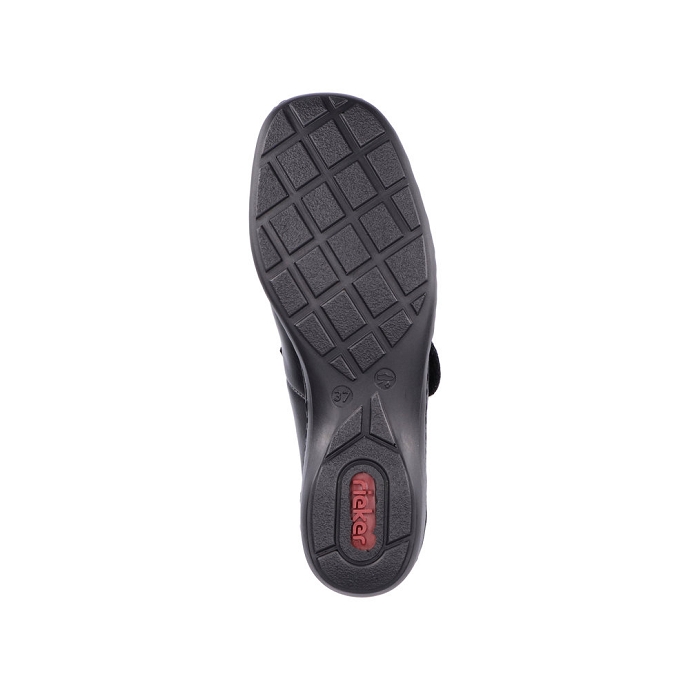 Rieker chaussure a velcro 58370.00 noir9196301_5