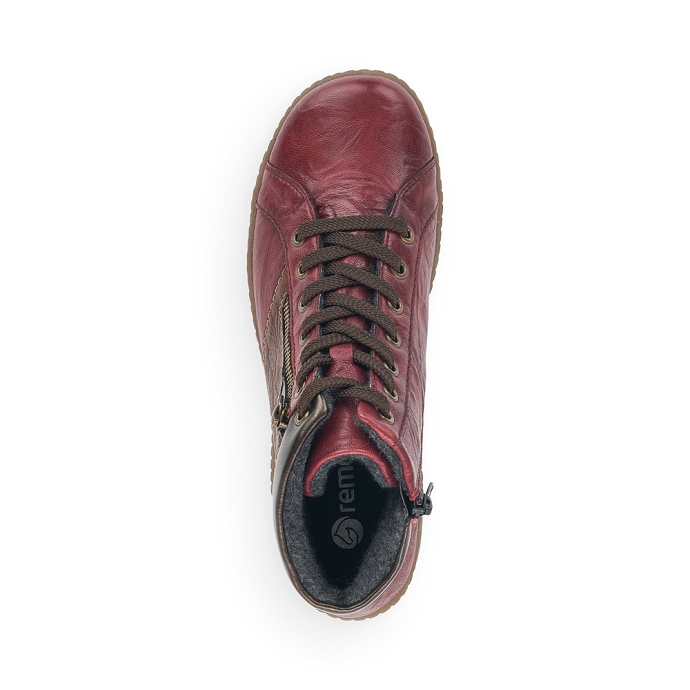 Remonte basket r1497.35 rouge9207101_4