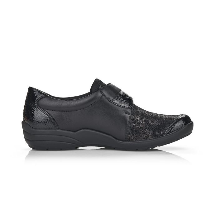 Remonte chaussure a velcro r7600.02 noir9207901_3