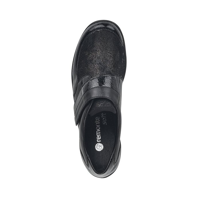 Remonte chaussure a velcro r7600.02 noir9207901_4