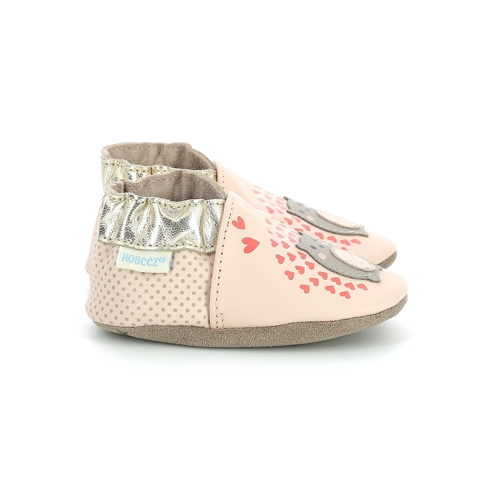 Robeez chausson spicyhearts rose9212301_3