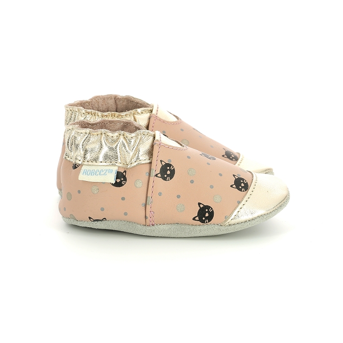 Robeez chausson catdots rose9217201_2