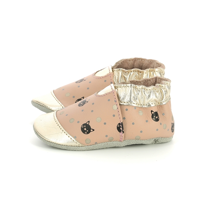 Robeez chausson catdots rose9217201_4