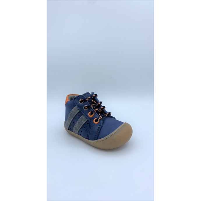 Bellamy chaussure a lacets demin bleu