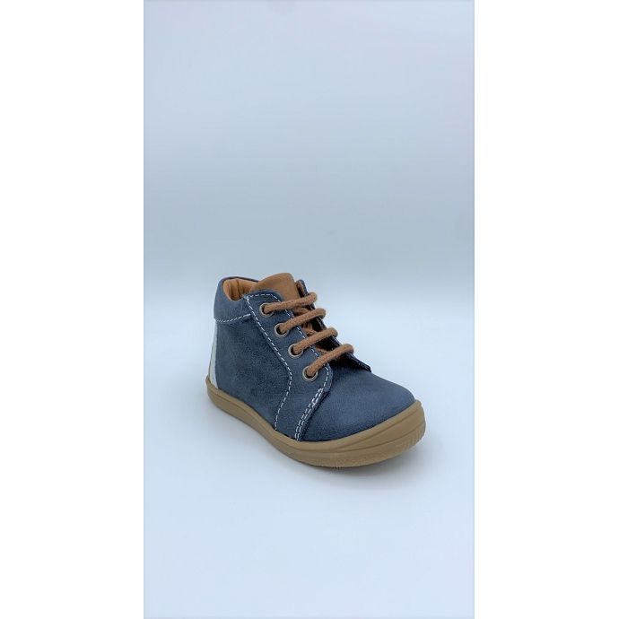 Bellamy chaussure a lacets bandi bleu