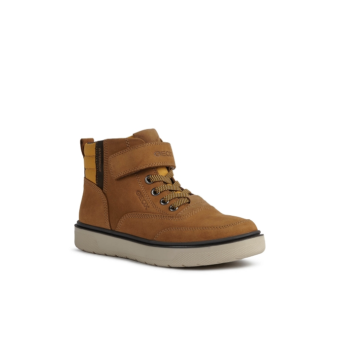 Geox basket j167ta camel