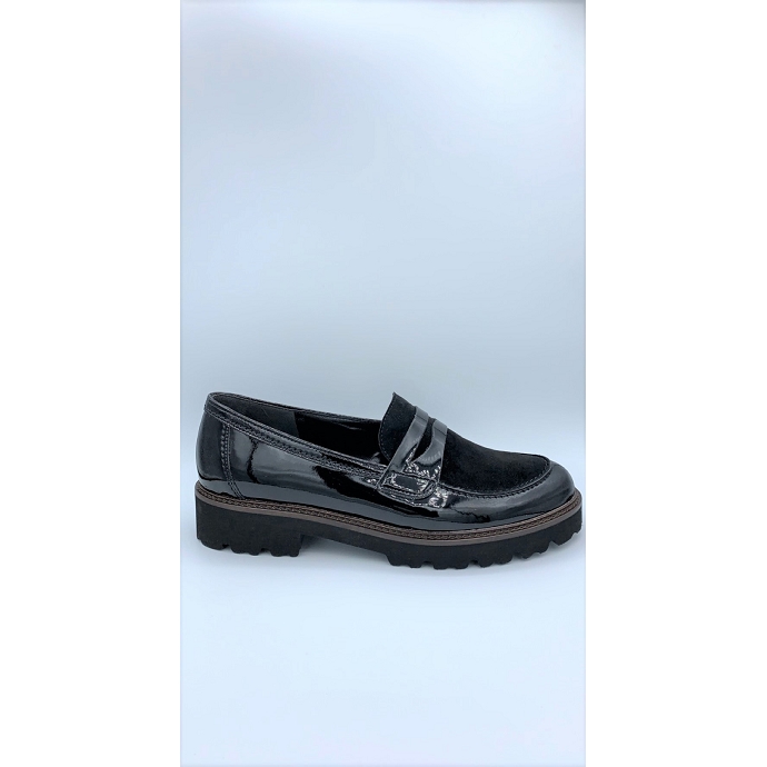 Gabor mocassin 75.203.77 noir vernis