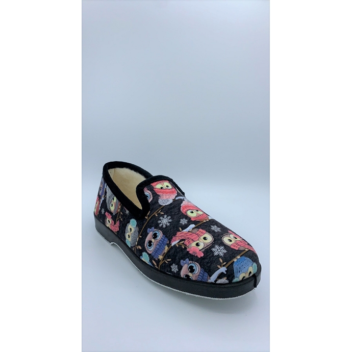 Maison de l espadrille chausson 7637.4 noir