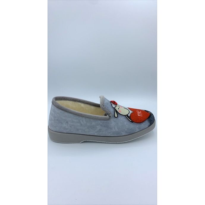 Maison de l espadrille chausson 7669.4 gris9235501_5