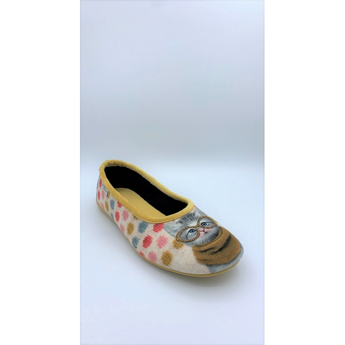 Maison de l espadrille chausson 6040.4 jaune