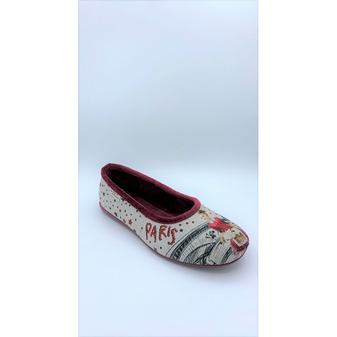 Maison de l espadrille chausson 6042.4 rouge