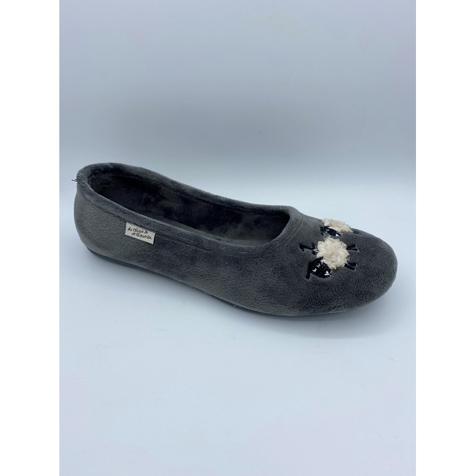 Maison de l espadrille chausson 6051.4 gris