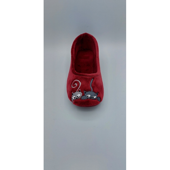 Maison de l espadrille chausson 6046.4 rouge