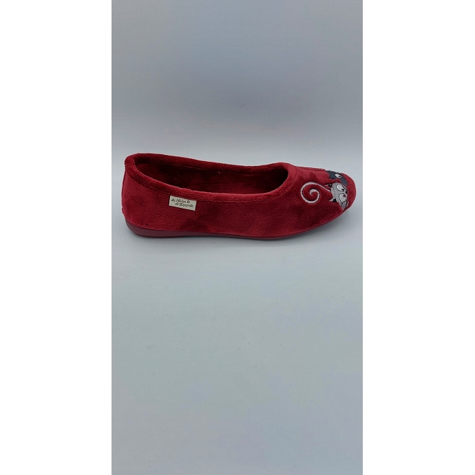 Maison de l espadrille chausson 6046.4 rouge9237601_2