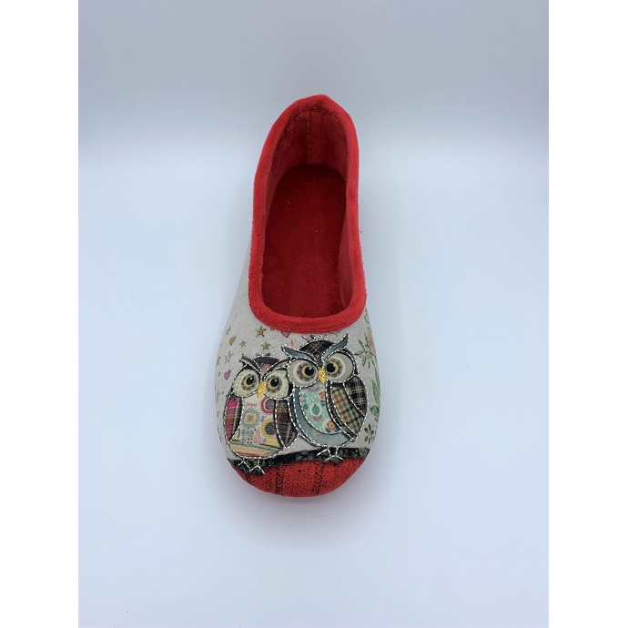 Maison de l espadrille chausson 6041.4 rouge9239401_2