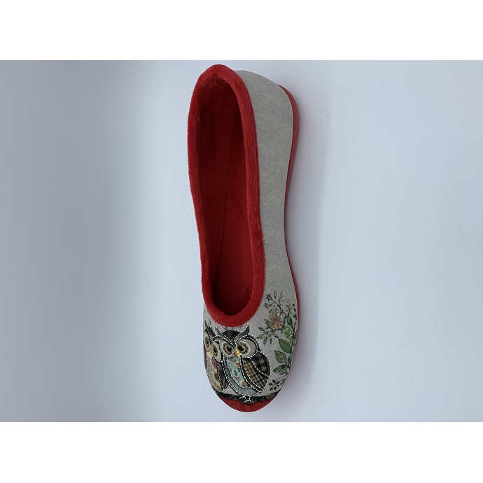 Maison de l espadrille chausson 6041.4 rouge9239401_3