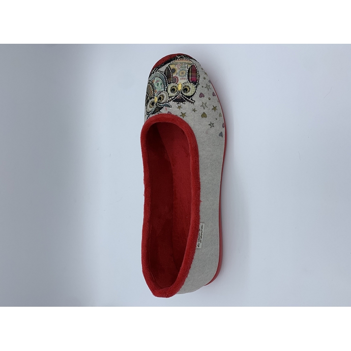 Maison de l espadrille chausson 6041.4 rouge9239401_5