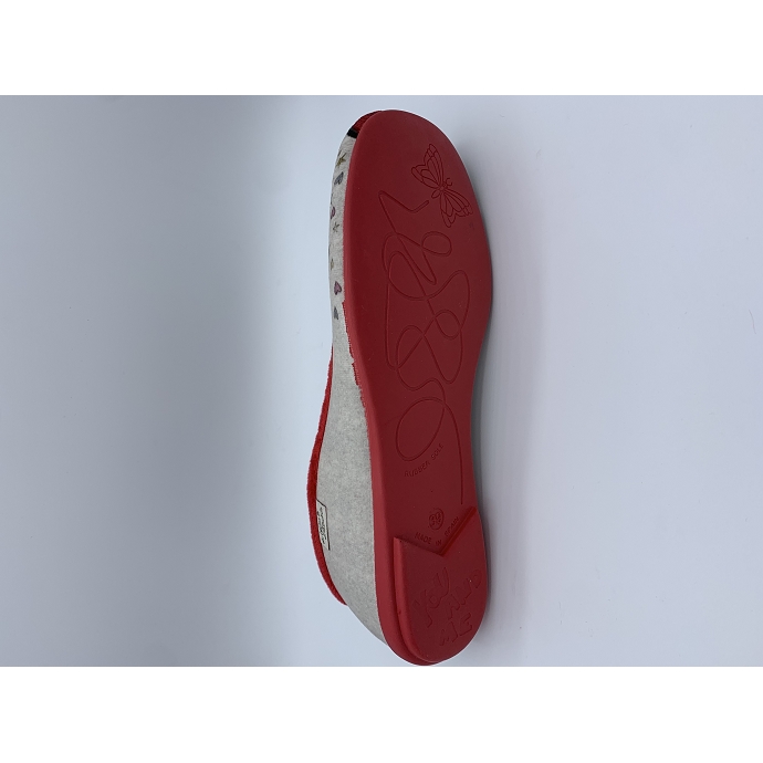 Maison de l espadrille chausson 6041.4 rouge9239401_6