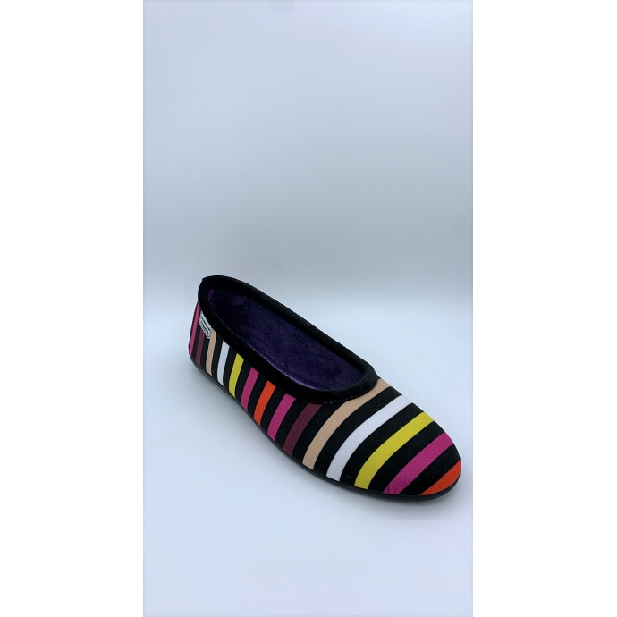 Maison de l espadrille chausson 6193.4 noir multi