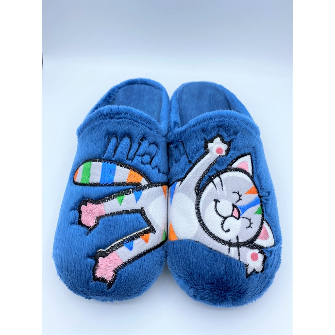 Maison de l espadrille chausson 9063.4 bleu