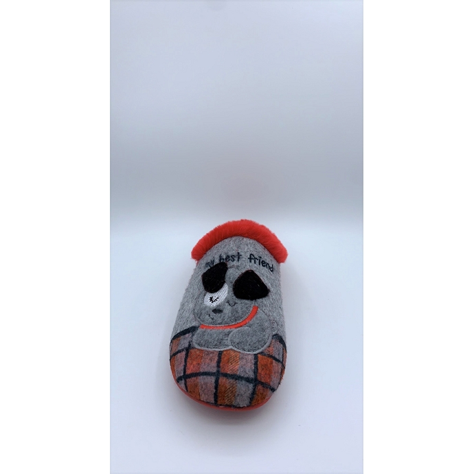 Maison de l espadrille chausson 9066.4 gris9242401_2
