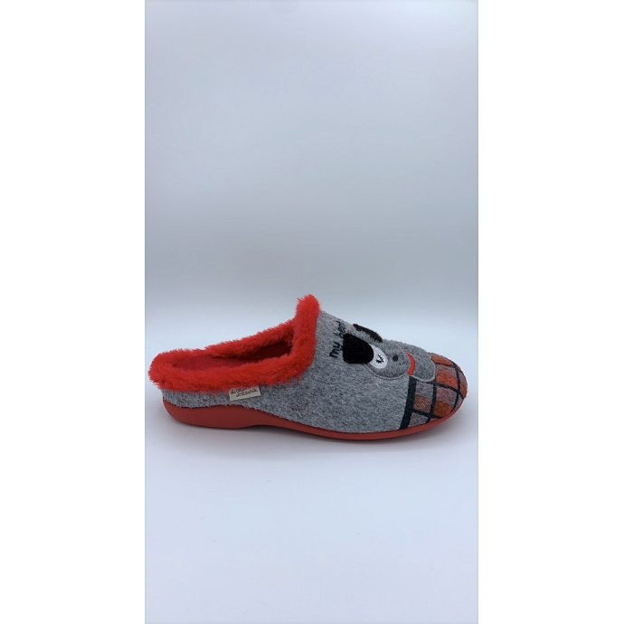 Maison de l espadrille chausson 9066.4 gris9242401_5