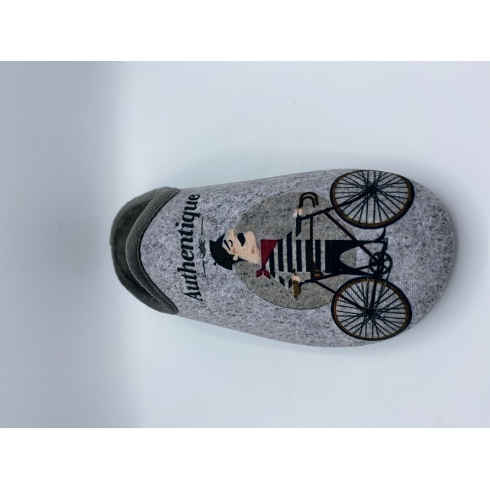 Maison de l espadrille chausson 6746.4 gris9243801_4