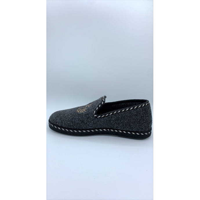 Maison de l espadrille chausson 6850.4 noir9244601_3