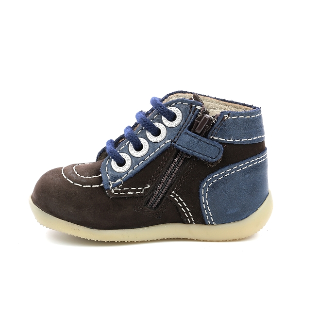 Kickers chaussure a lacets bonzip93 marine9251801_3