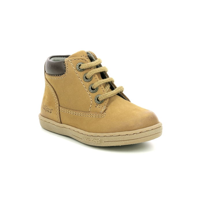 Kickers chaussure a lacets tackland camel