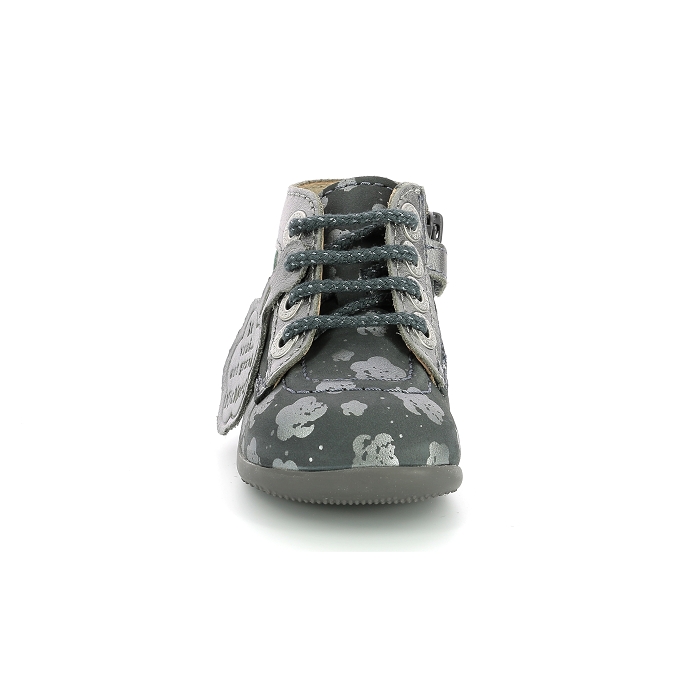 Kickers chaussure a lacets bonzip123 gris multi9254501_4