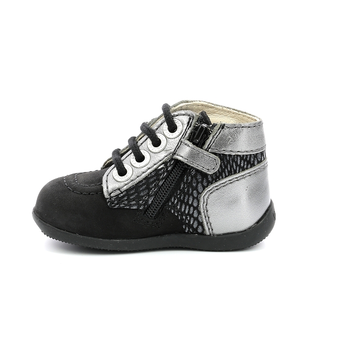 Kickers chaussure a lacets bonzip81 noir multi9254601_3