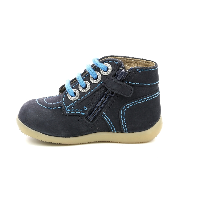 Kickers chaussure a lacets bonzip103 marine9254801_3