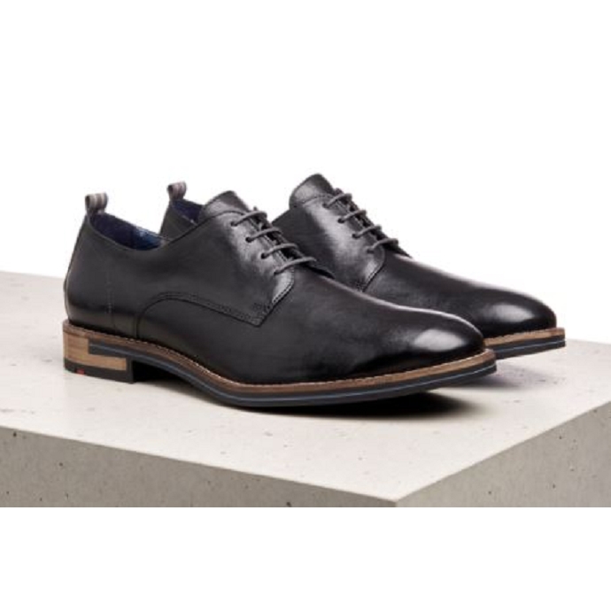 Lloyd chaussure a lacets dakota noir