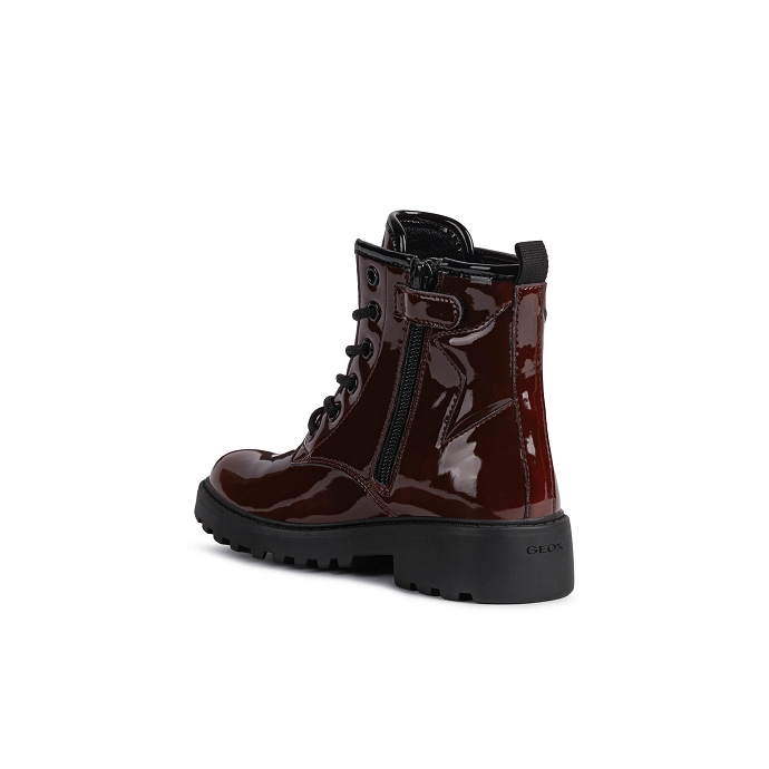 Geox bottine j9420g rouge9271401_3