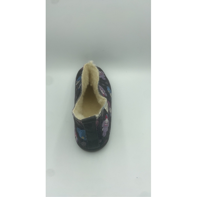 Maison de l espadrille chausson 6034.4 noir multi9286401_4