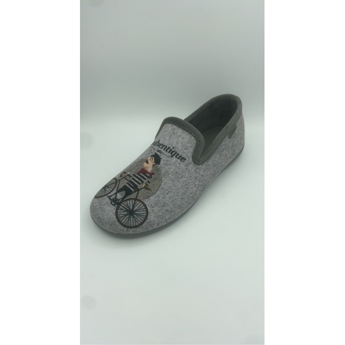 Maison de l espadrille charantaise 6756.4 gris