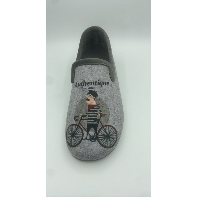 Maison de l espadrille charantaise 6756.4 gris9287201_2