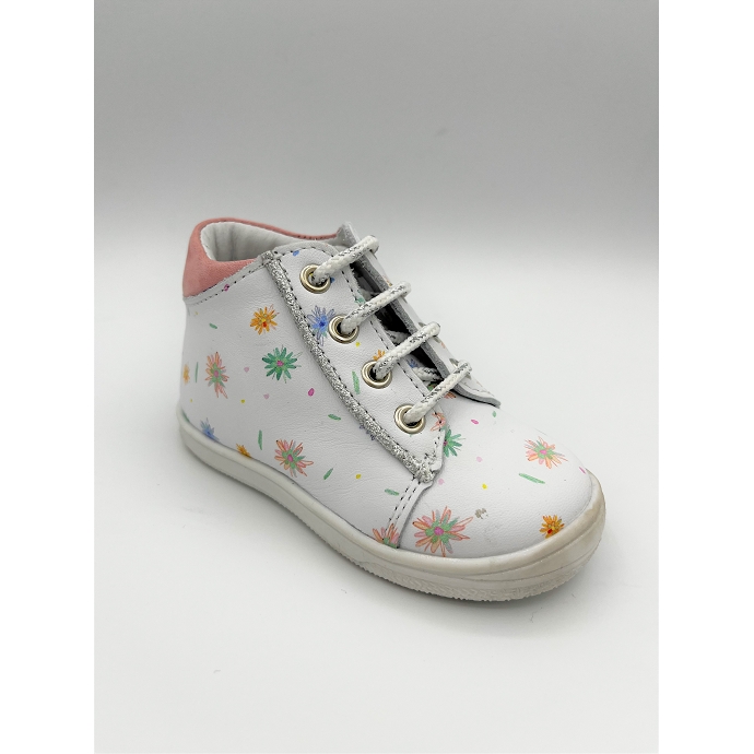 Bellamy chaussure a lacets bahia blanc multi