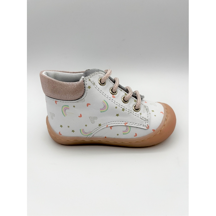 Bellamy chaussure a lacets ecri blanc multi9309501_2