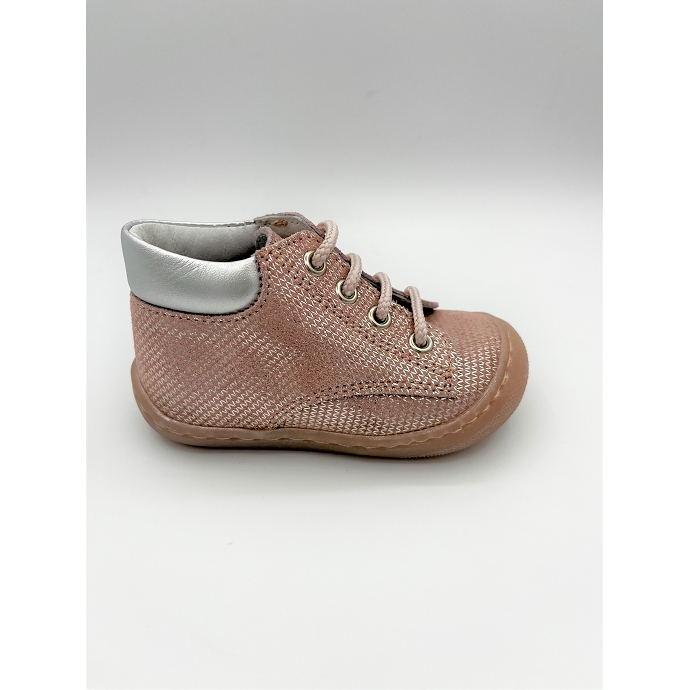 Bellamy chaussure a lacets ecri rose9309601_2